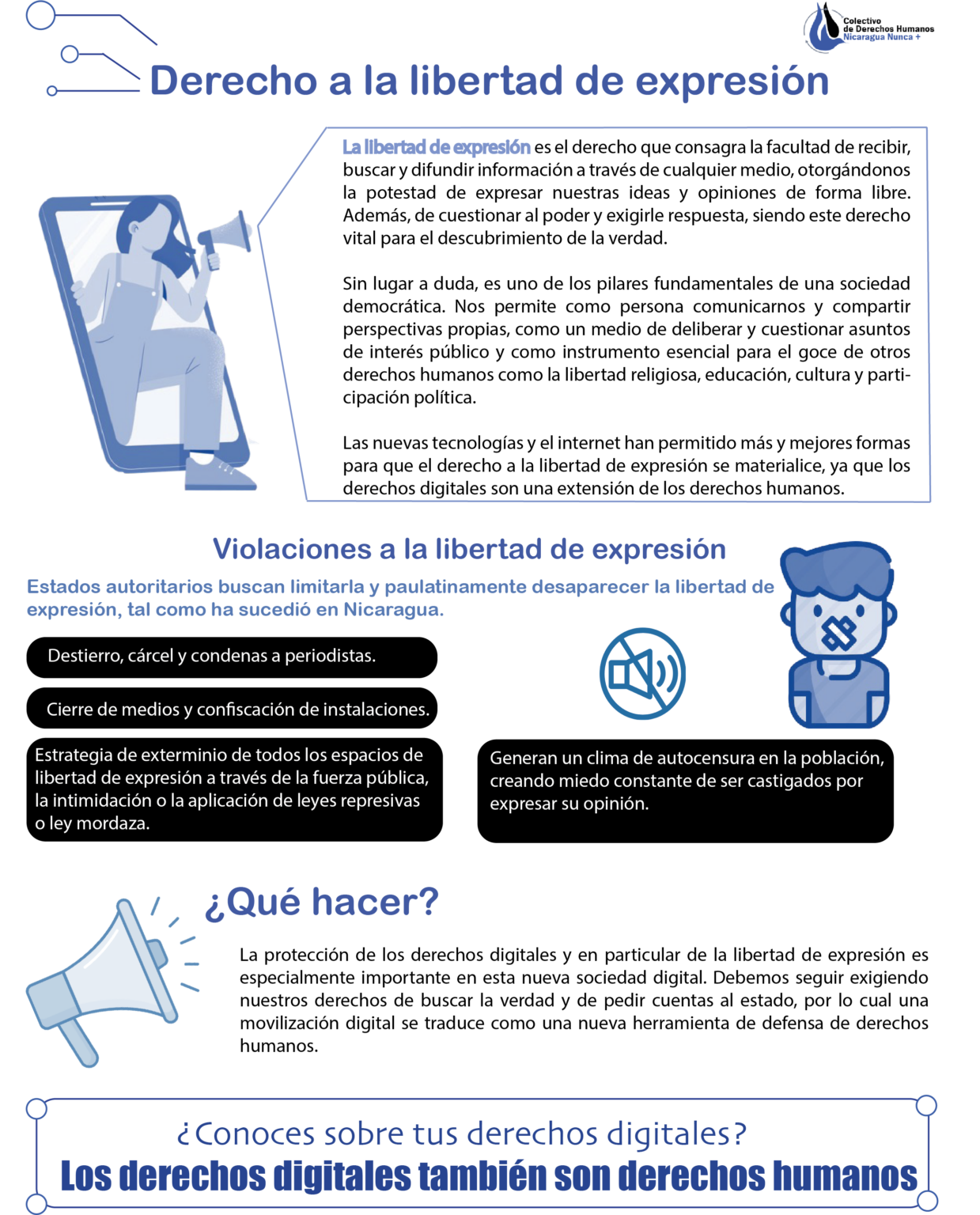 Derecho A La Libertad De Expresión Colectivo De Derechos Humanos